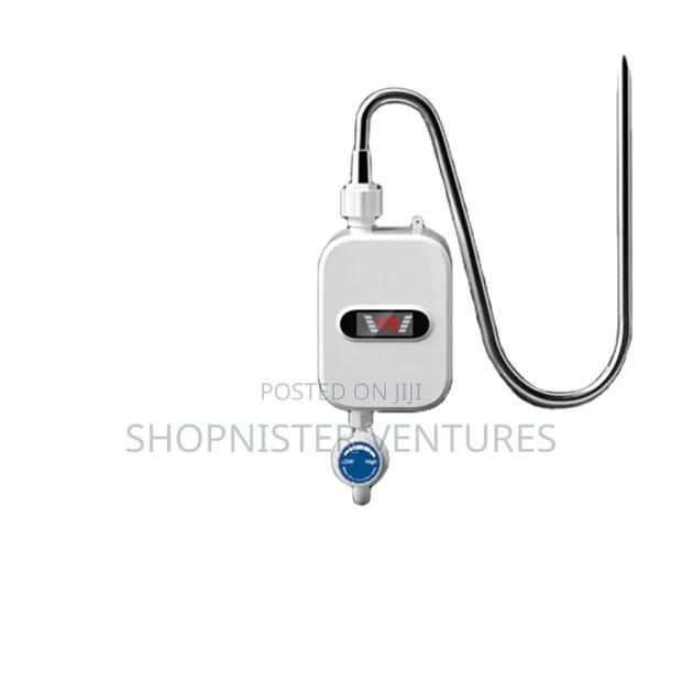 3500w Heating Electric Water Heater Mini Shower Thermostatic Shower photo 2