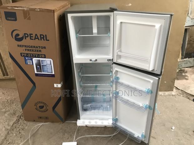Affordable Pearl Pf-217-2b Doubledoor Top Fridge photo 2