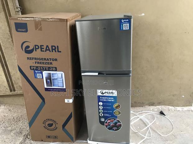 Affordable Pearl Pf-217-2b Doubledoor Top Fridge