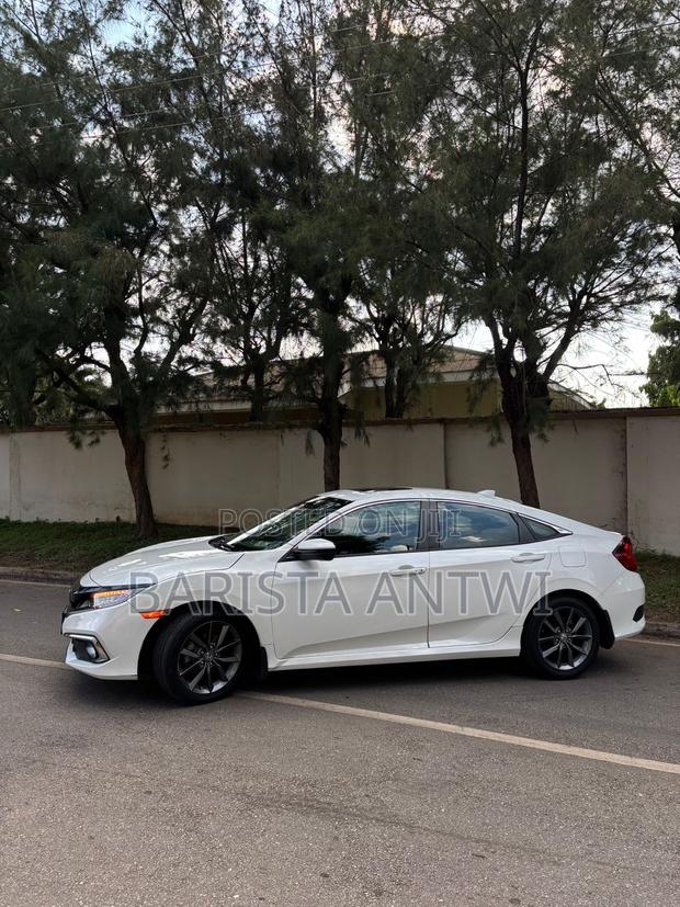 Honda Civic EX Sedan 2020 White photo 6
