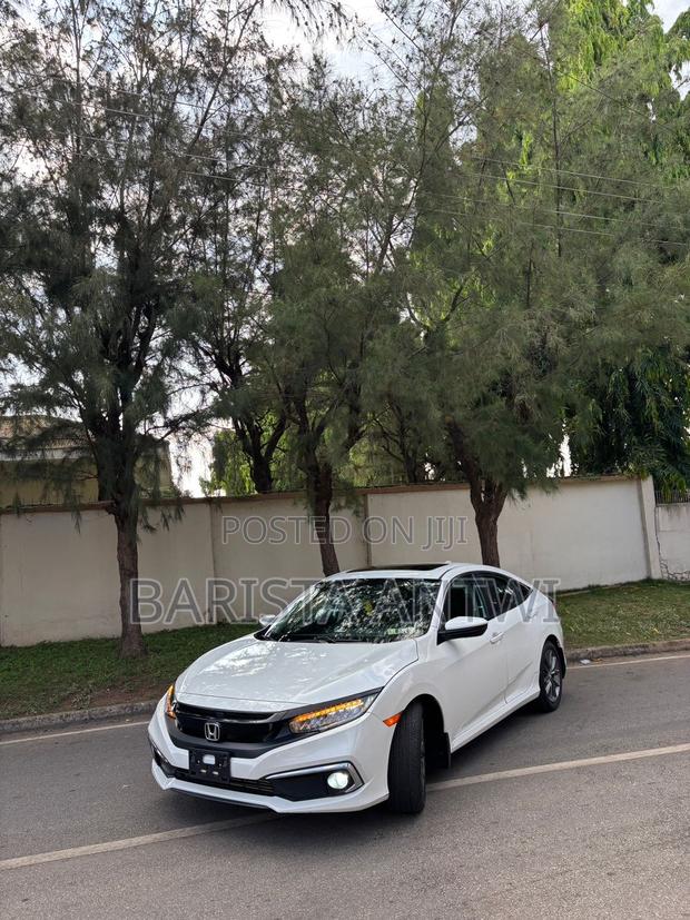 Honda Civic EX Sedan 2020 White photo 5