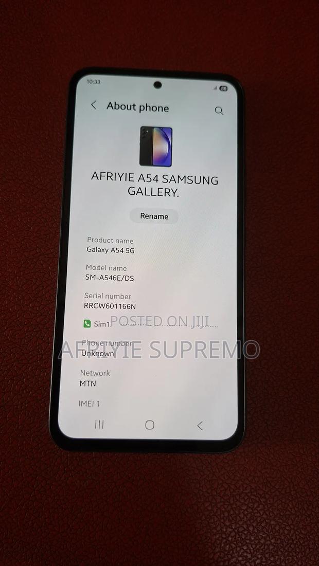 Samsung Galaxy A54 256 GB Gray