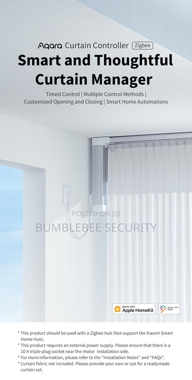 Aqara Adjustable Smart Curtain Set (2-4.6m)