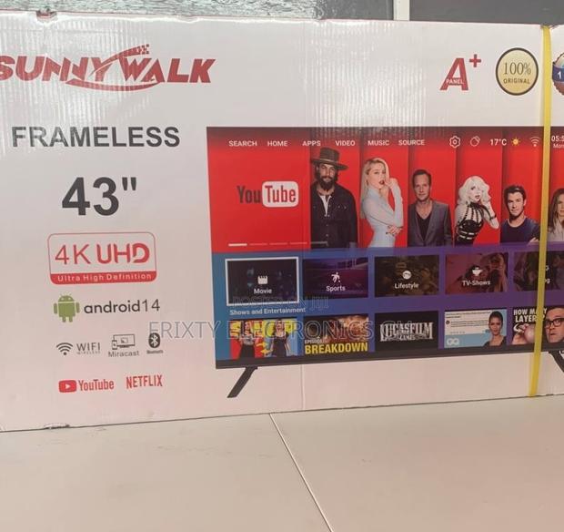 Grab Sunny Walk 43inch Smart -Uhd Android Tv Smart Tv