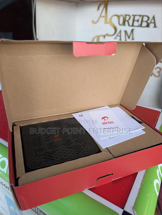 Airtel 2in1 Inbuilt Android Tv Box And Internet Router 4g Universal photo 4