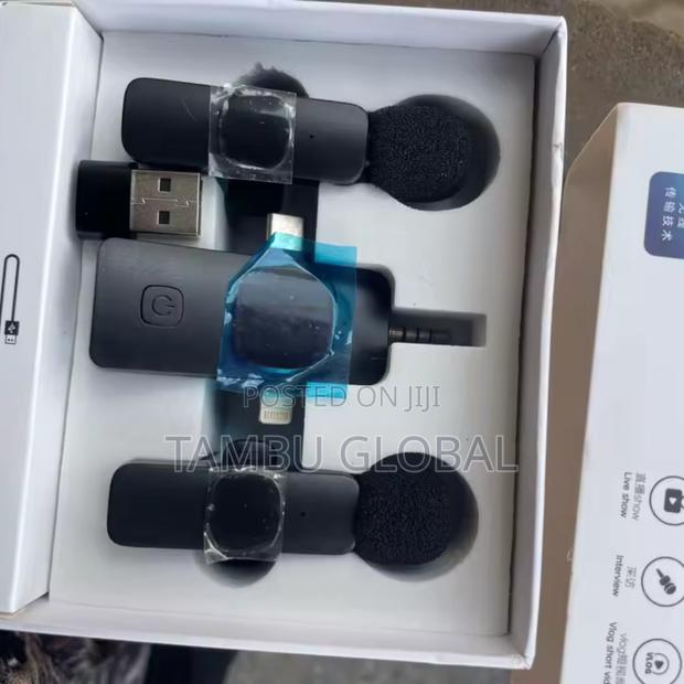Professional 4-in-1 Wireless Lavalier Microphone – iPhone Android photo 5