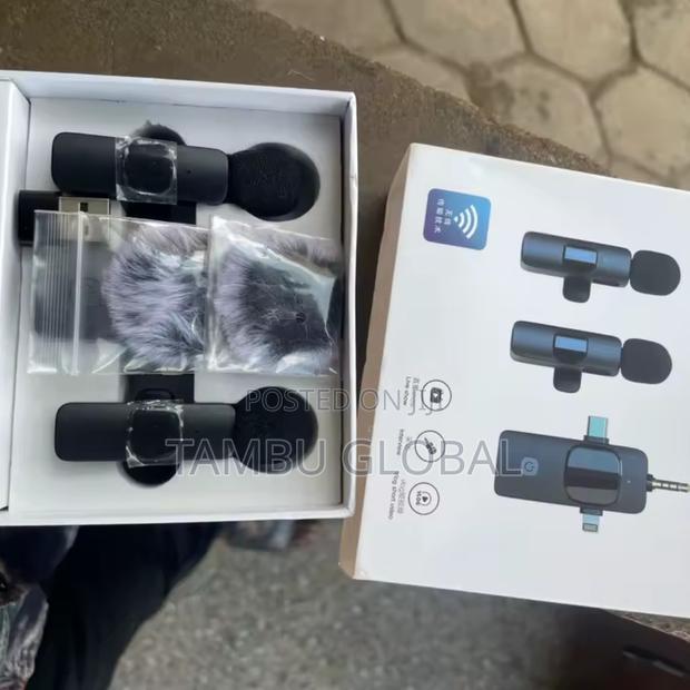 Professional 4-in-1 Wireless Lavalier Microphone – iPhone Android photo 6