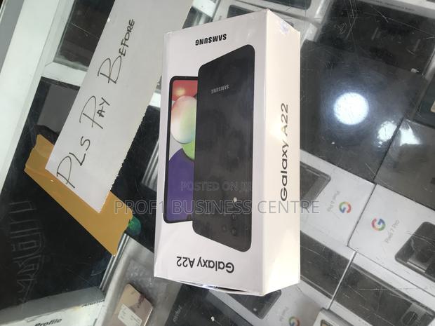 New Samsung Galaxy A22 128 GB Black