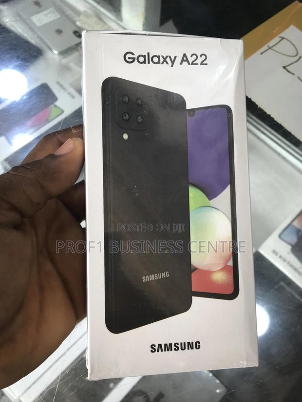 New Samsung Galaxy A22 128 GB Black