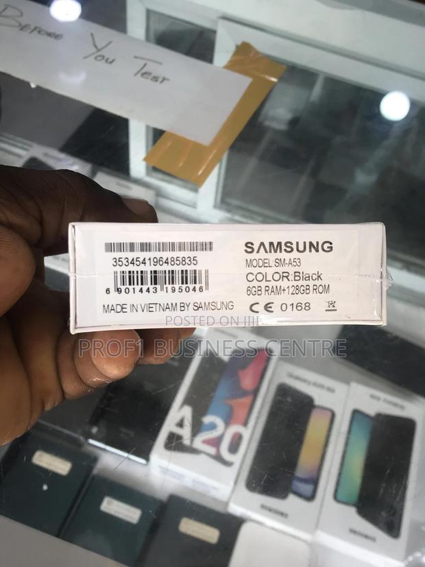 New Samsung Galaxy A53 5G 256 GB Black
