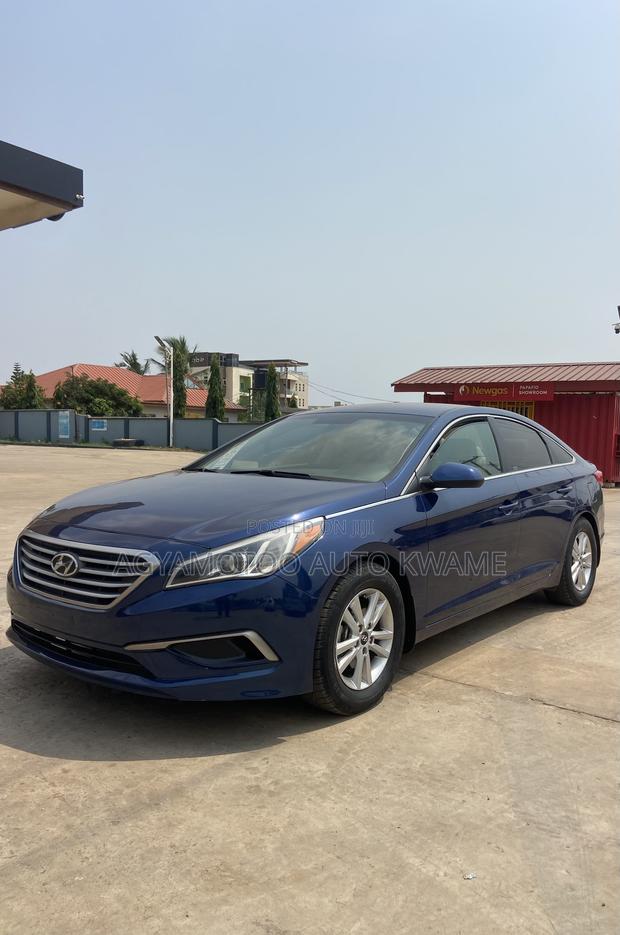 Hyundai Sonata Limited 2.0T 4dr Sedan (2.0L 4cyl Turbo 6A) 2015 Blue