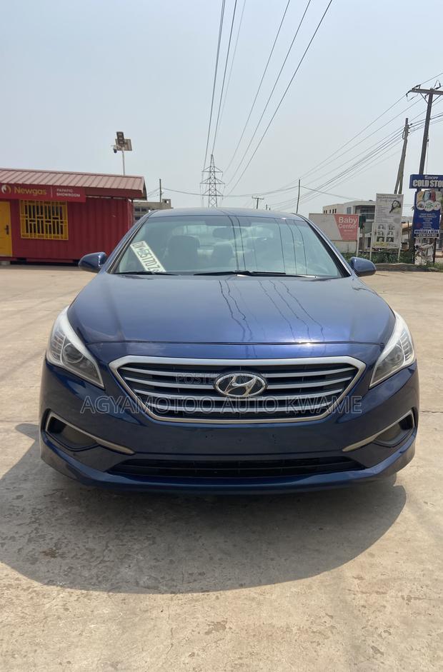 Hyundai Sonata Limited 2.0T 4dr Sedan (2.0L 4cyl Turbo 6A) 2015 Blue