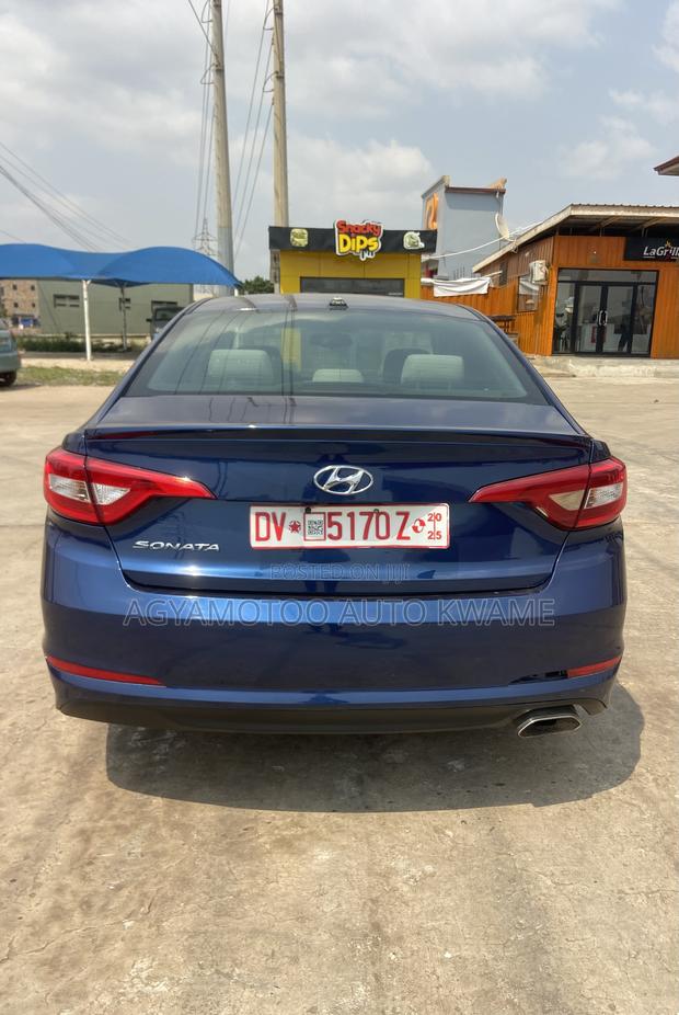 Hyundai Sonata Limited 2.0T 4dr Sedan (2.0L 4cyl Turbo 6A) 2015 Blue