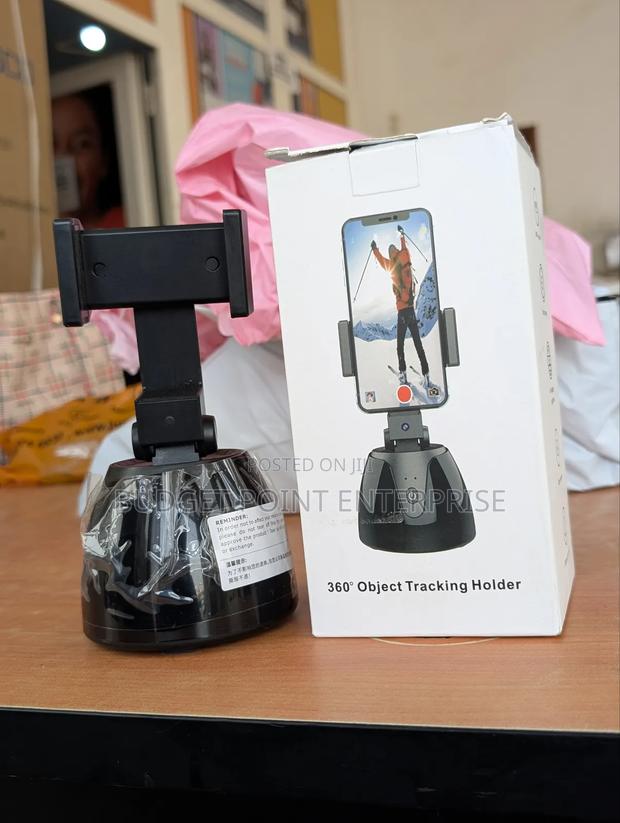 Smart Selfie Face Tracker 360 Degree Rotation Mobile Phone Holder photo 3