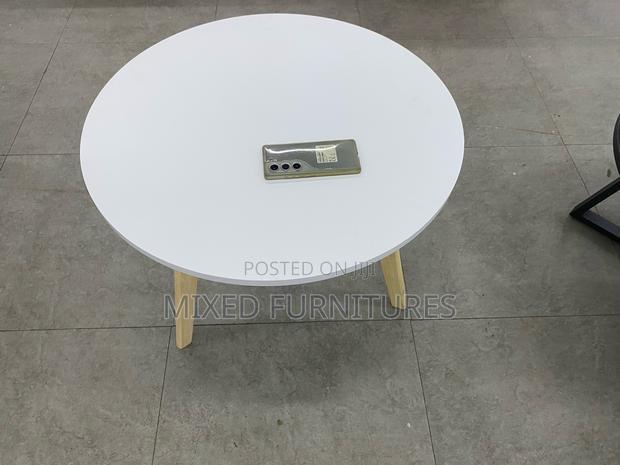 Round Coffee Table ( Wooden ) Center Table photo 2