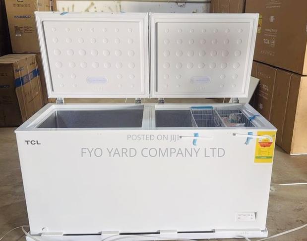 New Inbox Double Door TCL 600 Liters Powerful Cooling Chest Freezer