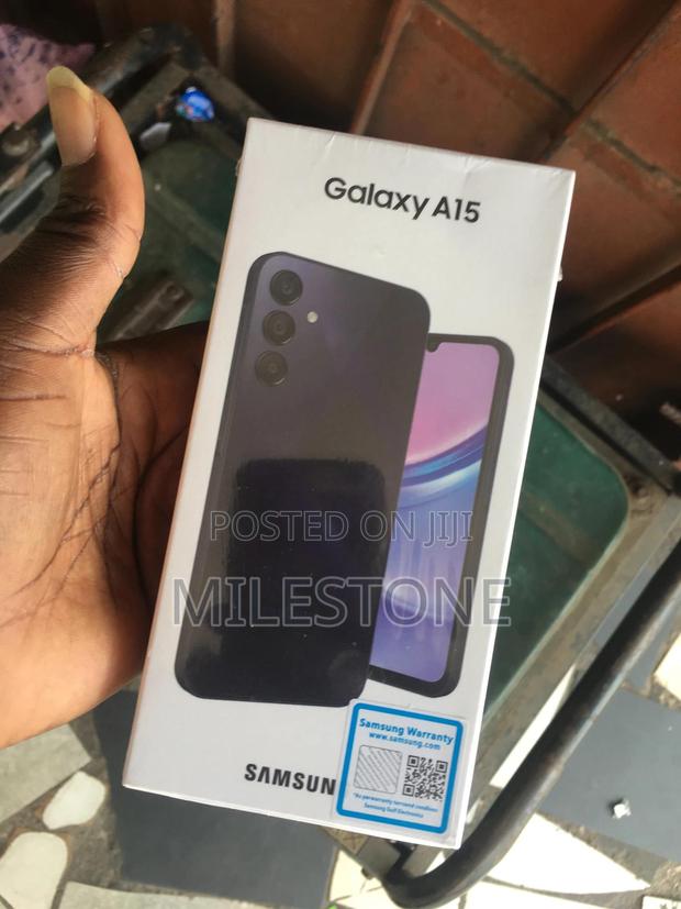 New Samsung Galaxy A15 5G 256 GB Black