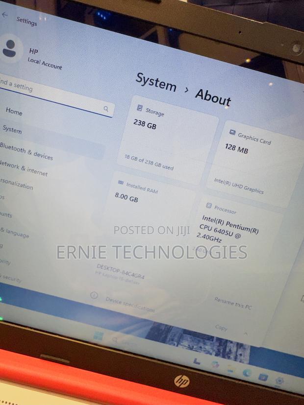Laptop HP 15 8GB Intel SSD 256GB photo 12