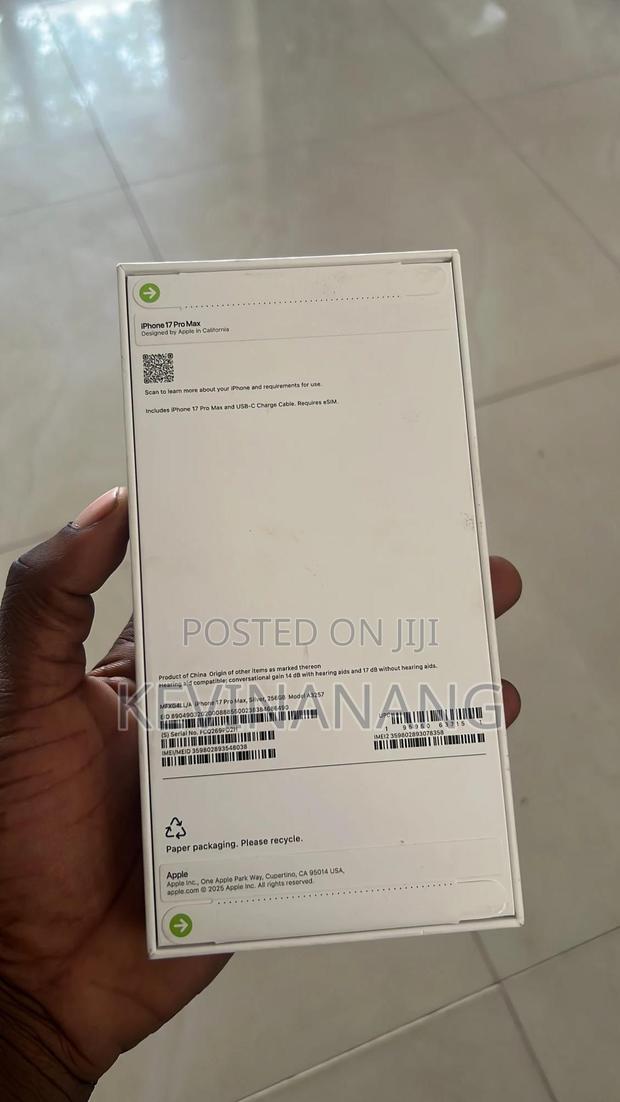 New Apple iPhone 17 Pro Max 256 GB Silver photo 2