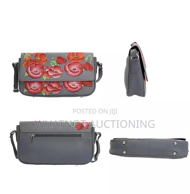 Sukriti Hand-Painted Leather Floral Crossbody Bag photo 3
