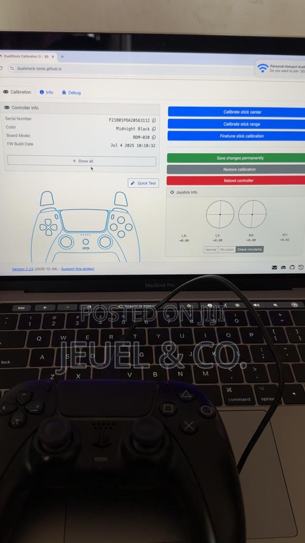 Sony Dual Sense Controller With Anti-Stick Drift Sticks for Ps5 photo 4