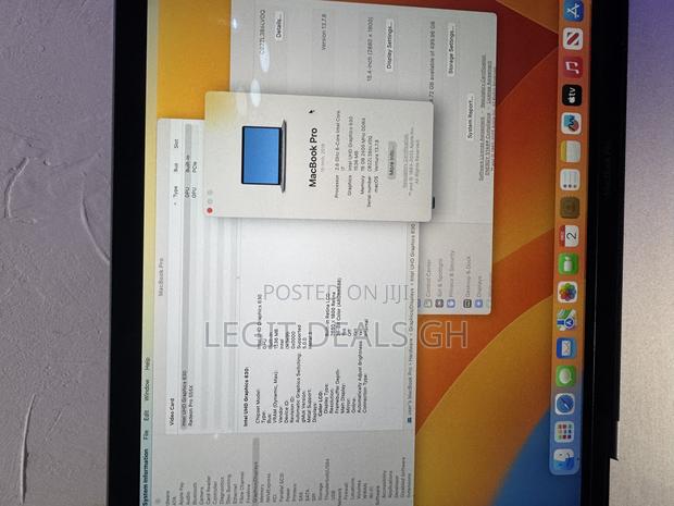 Laptop Apple MacBook Pro 2019 16GB Intel Core I7 SSD 512GB photo 3