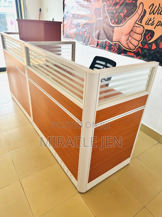 Work Station 2 in 1 With Office Chairs and Drawers photo 5