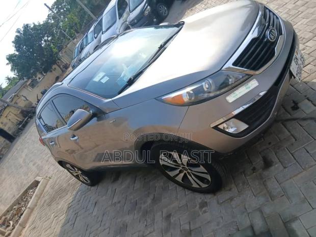 Kia Sportage SX 4dr SUV AWD (2.0L 4cyl Turbo 6A) 2015 Gray