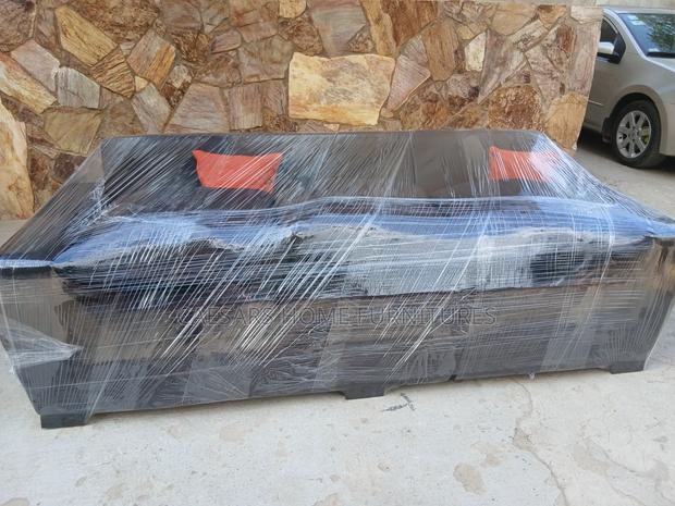 Black 3 Seater