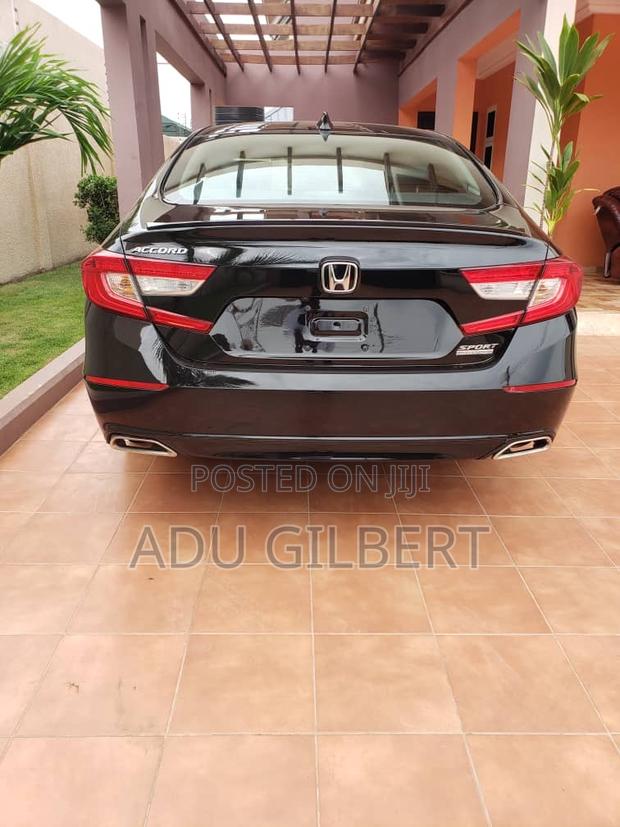 Honda Accord Sport 2.0T 2021 Black photo 4