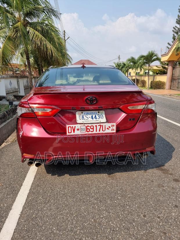 Toyota Camry SE FWD 2020 Burgundy