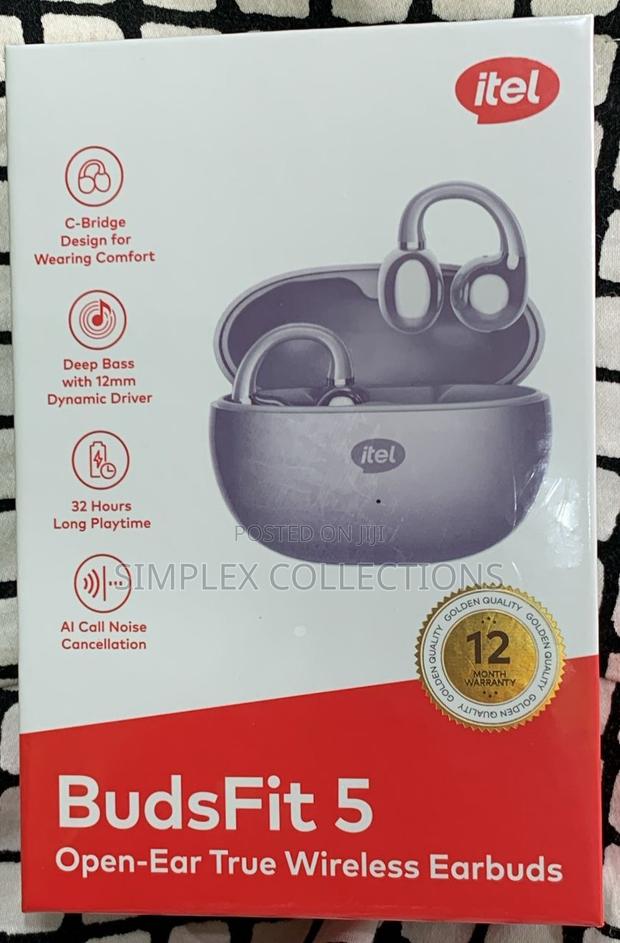 Itel Budsfit 5 Iew-55 Open Ear True Wireless Earbuds
