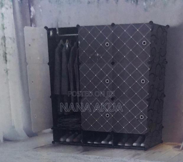 9 Cube Plastic Wardrobe photo 3