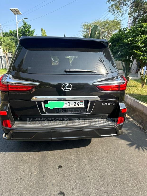 Lexus LX 570 (5 seats) AWD 2021 Blue photo 5