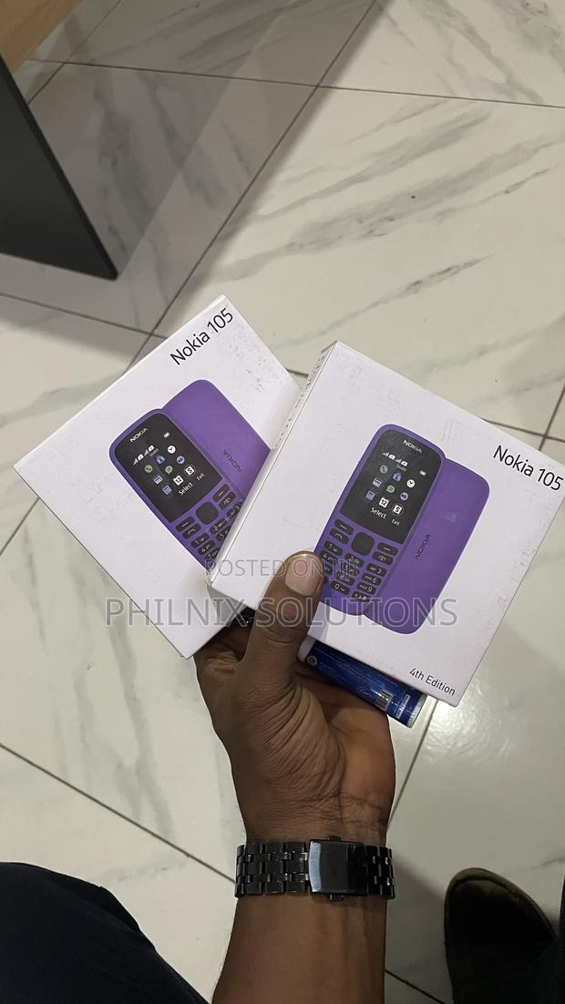 New Nokia 105 Black