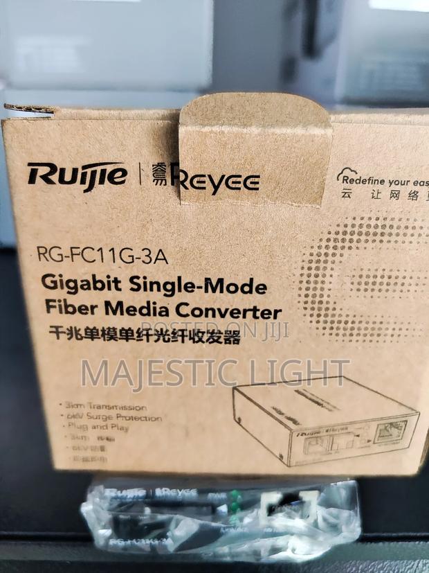 Fiber Transceiver Rg-Fc11g-3a B . photo 5