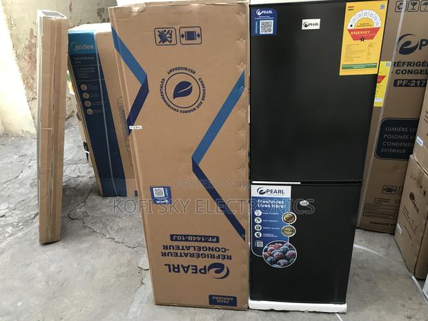 Double Double Button Fridge Pearl 102litres Fridge