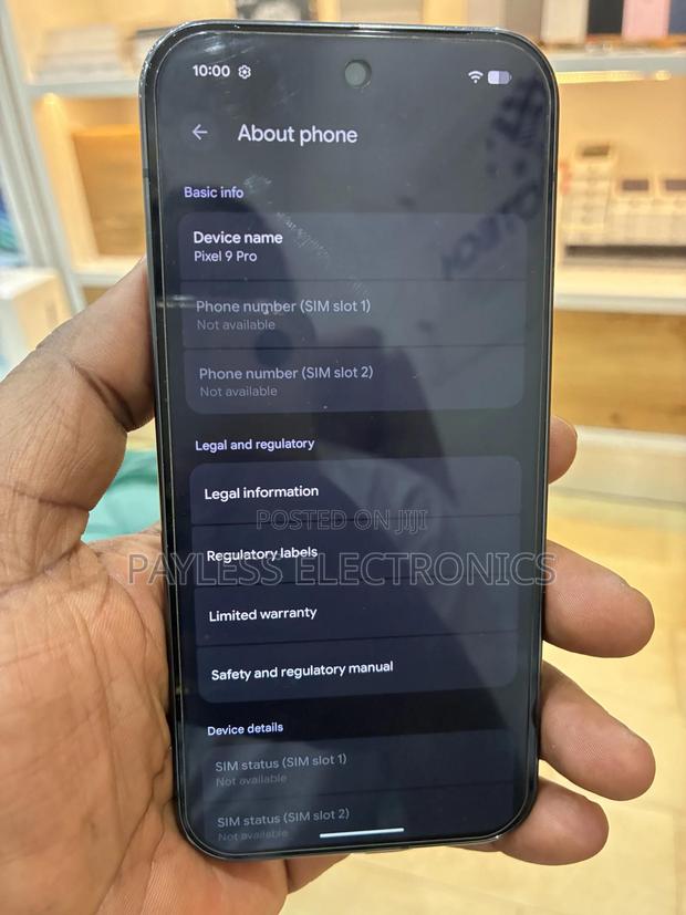 Google Pixel 9 Pro 128 GB Black photo 3