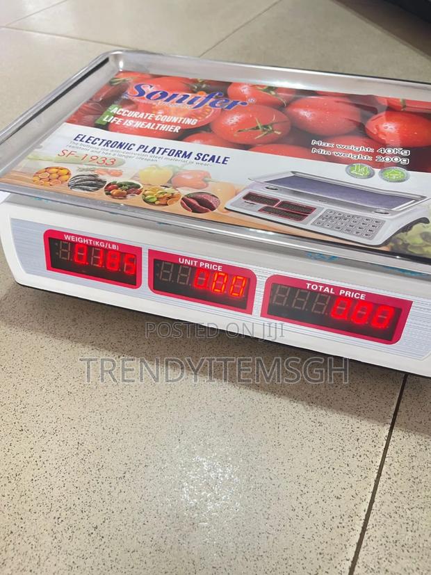 40kg Digital Electronic Stainless Steel Pricing Scale photo 4