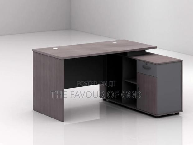 Strong and Solid 1.4m Lshape Office Table photo 2