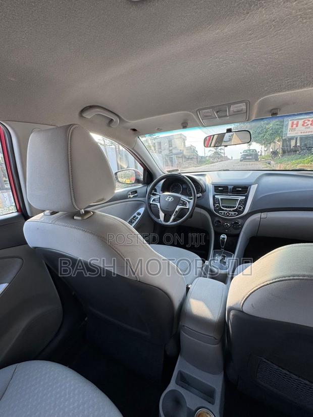 Hyundai Accent 2013 Red