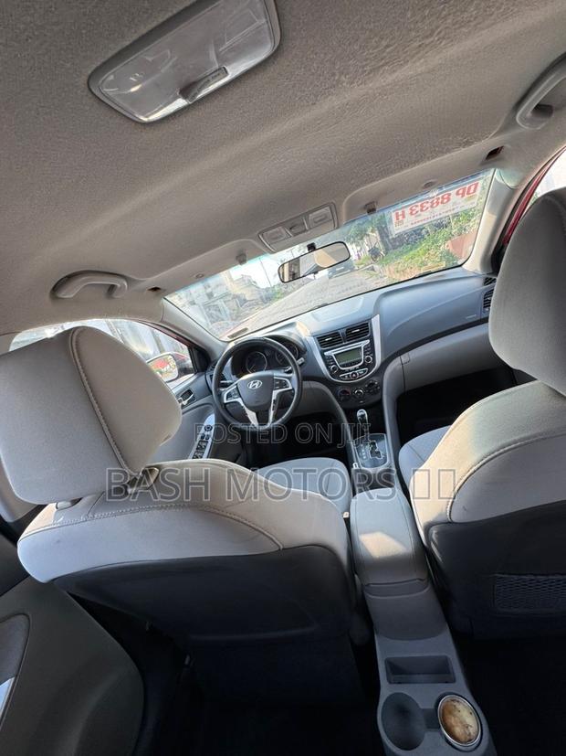 Hyundai Accent 2013 Red