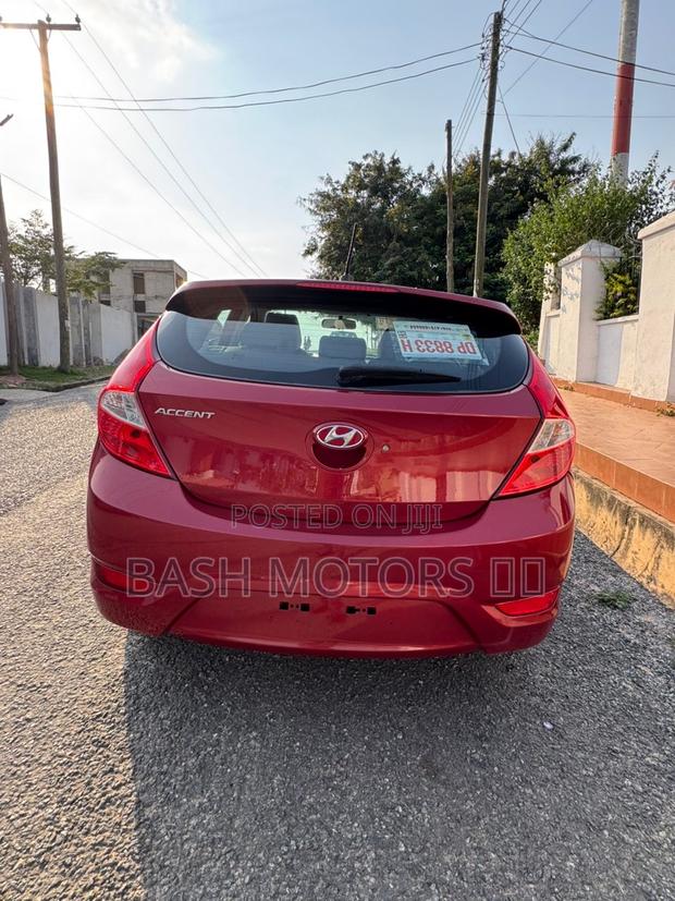 Hyundai Accent 2013 Red
