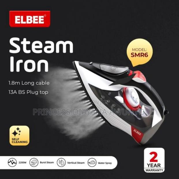 Elbee Smr6 Powerful Steam Iron. photo 4