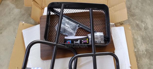 Side Coffee Table With Basket Holder photo 3