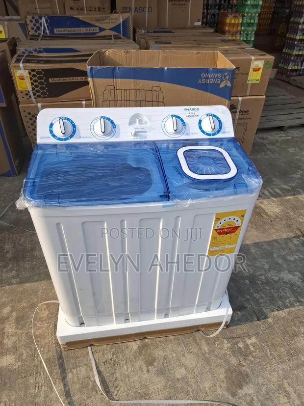 New Nasco Washing Machine 7kg Semi Automatic for Sale photo 3