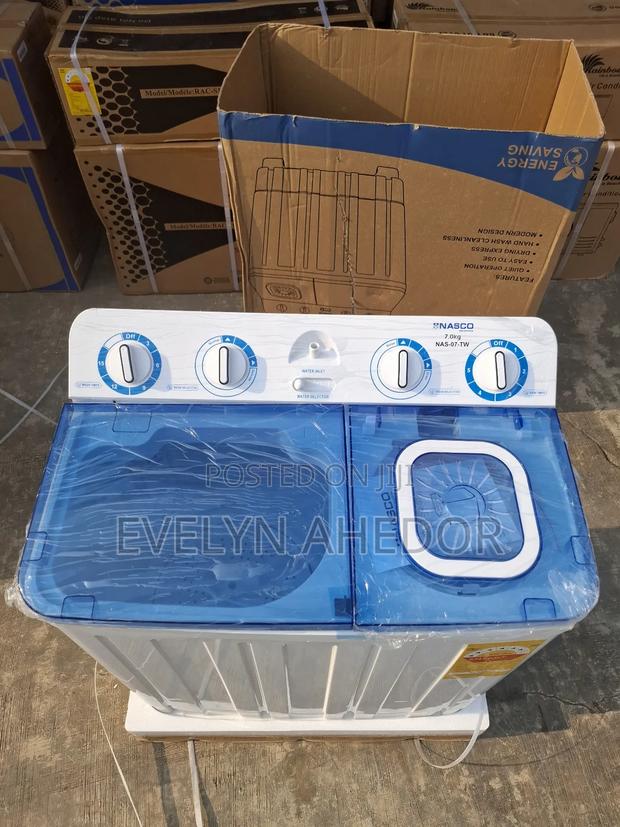 New Nasco Washing Machine 7kg Semi Automatic for Sale photo 4