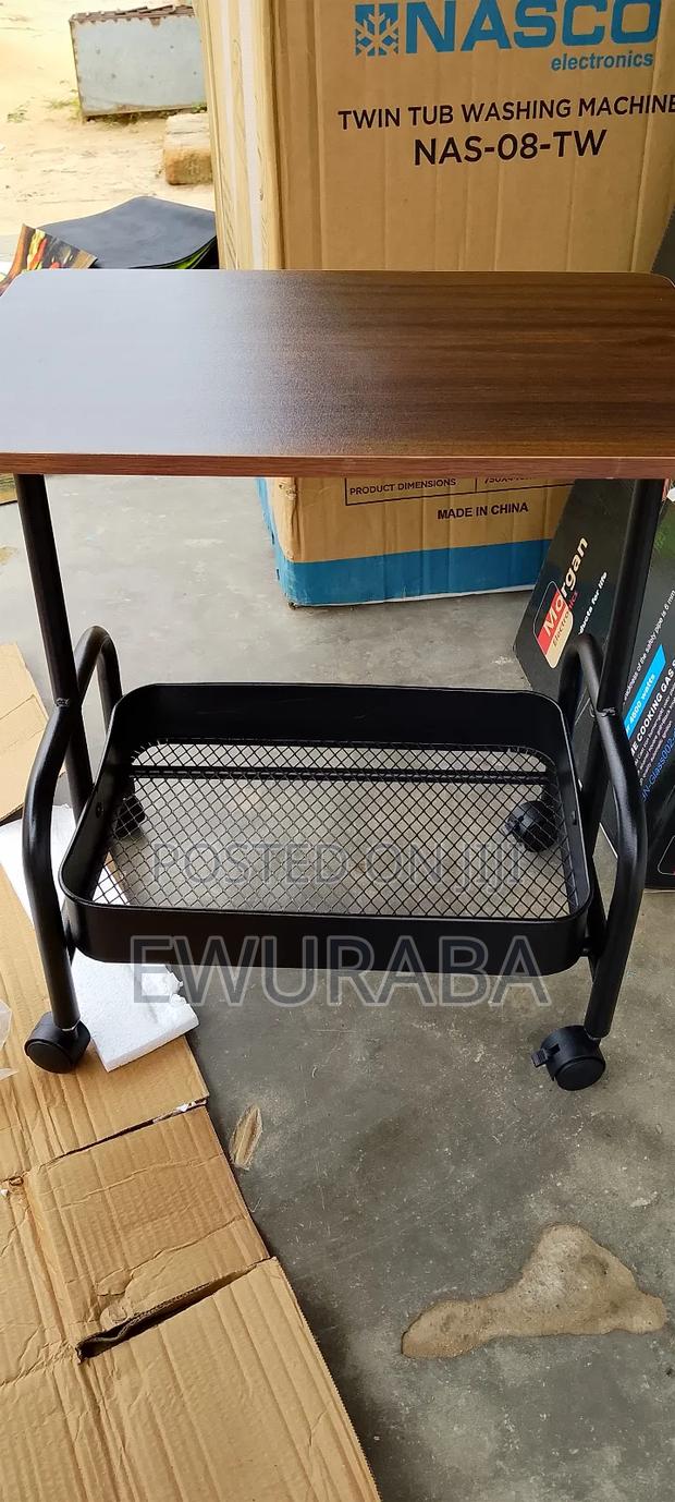 Side Coffee Table With Basket Holder photo 5