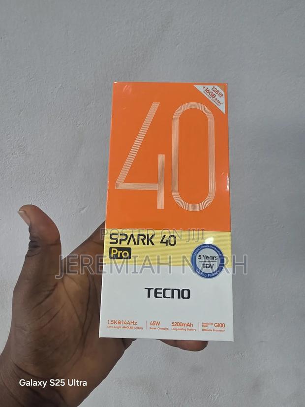 New Tecno Spark 40 Pro 128 GB Bronze