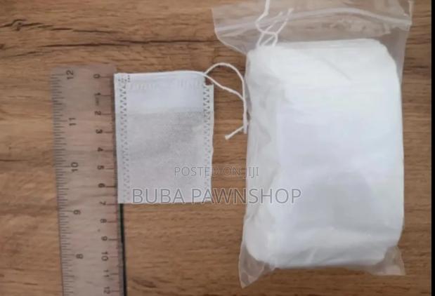 100pcs Empty Teabags String Heat Seal Filter Paper Herb Loose Tea Bag photo 3